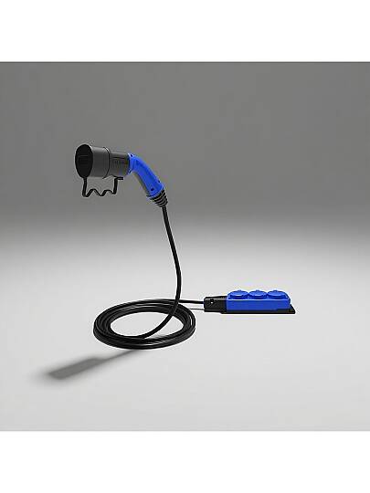 Bemis 22KW Elektrikli Araç Şarj Kablosu 3m Taşınabilir Tasarım ile Yüksek Performans (BEV2L-3203-3223) - 2
