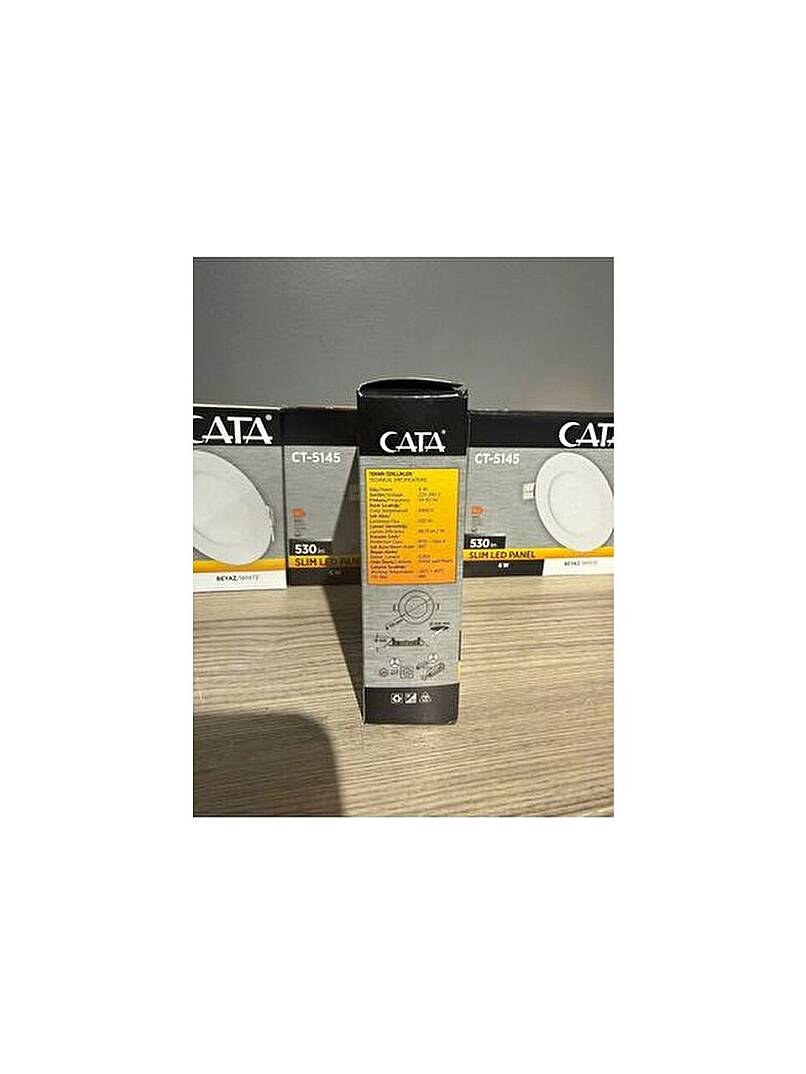 Cata 5145 Sıva Altı LED Panel Beyaz Işık 12 Adet - 4